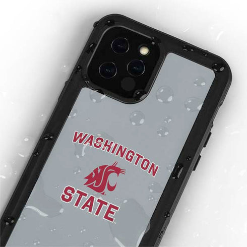 Washington State University Logo iPhone 12 Pro Waterproof Case