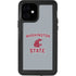 Washington State University Logo iPhone 12 Waterproof Case