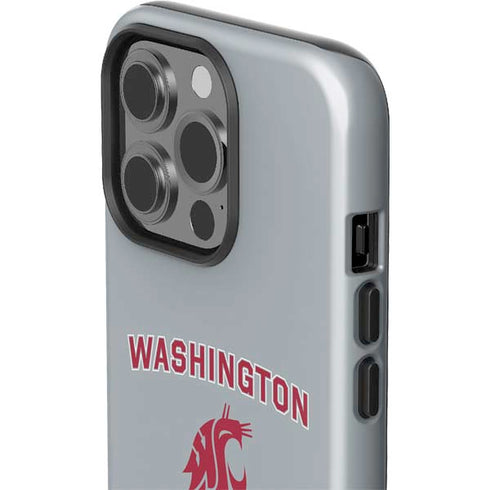 Washington State University Logo iPhone 14 Pro Impact Case