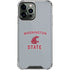 Washington State University Logo iPhone 14 Pro Max Clear Case