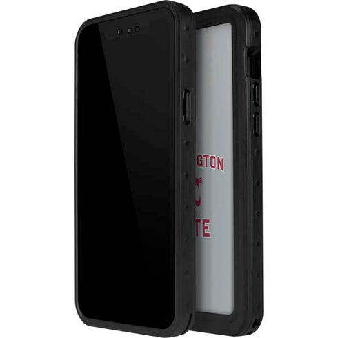 Washington State University Logo iPhone 14 Pro Max Waterproof Case