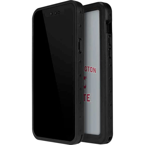 Washington State University Logo iPhone 14 Pro Waterproof Case