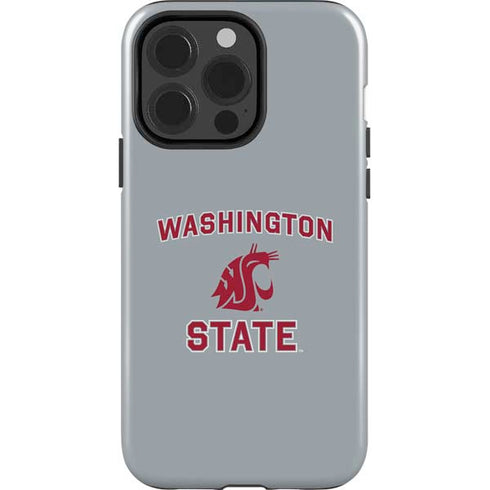 Washington State University Logo iPhone 15 Pro Impact Case