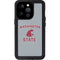 Washington State University Logo iPhone 15 Pro Waterproof Case