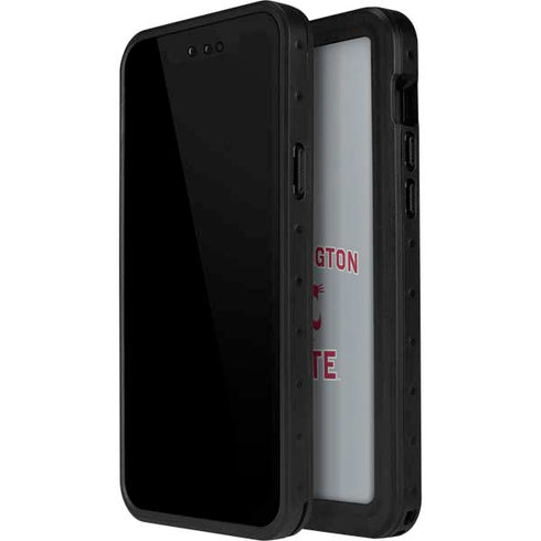 Washington State University Logo iPhone 15 Pro Waterproof Case
