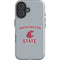 Washington State University Logo iPhone 16 Impact Case
