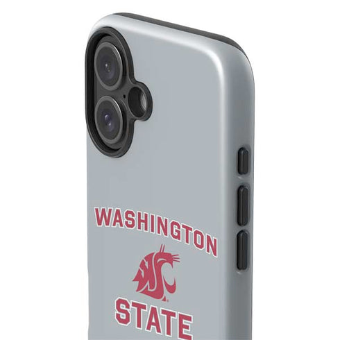 Washington State University Logo iPhone 16 Impact Case