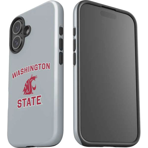Washington State University Logo iPhone 16 Impact Case
