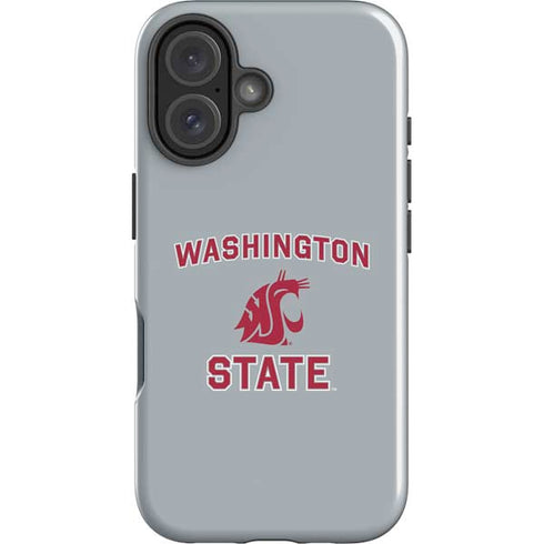 Washington State University Logo iPhone 16 Plus Impact Case