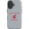 Washington State University Logo iPhone 16 Plus Impact Case