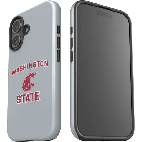 Washington State University Logo iPhone 16 Plus Impact Case