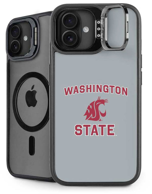 Washington State University Logo iPhone 16 Plus Kickstand Case