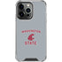 Washington State University Logo iPhone 16 Pro Clear Case