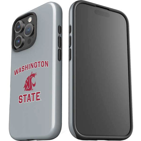Washington State University Logo iPhone 16 Pro Max Impact Case