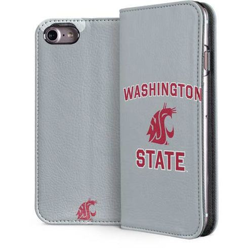 Washington State University Logo iPhone 7 Folio Case