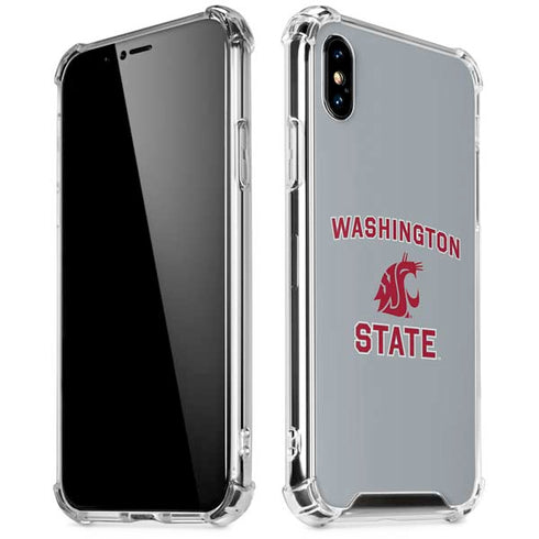 Washington State University Logo iPhone X/XS Clear Case