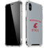 Washington State University Logo iPhone X/XS Clear Case