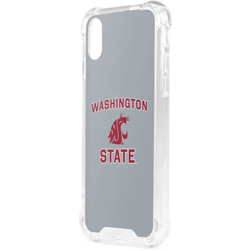 Washington State University Logo iPhone XS Clear Case