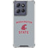 Washington State University Logo Moto G 5G (2025) Clear Case