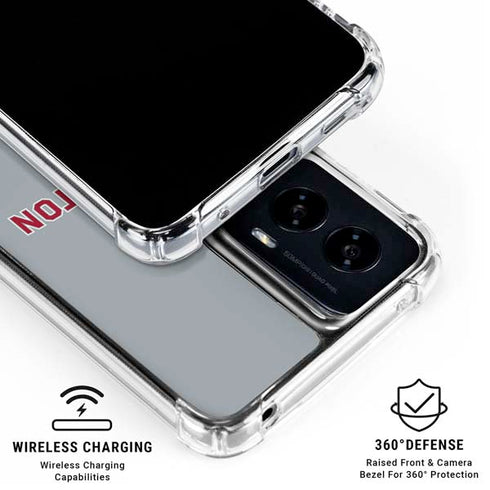 Washington State University Logo Moto G Power 5G (2024) Clear Case