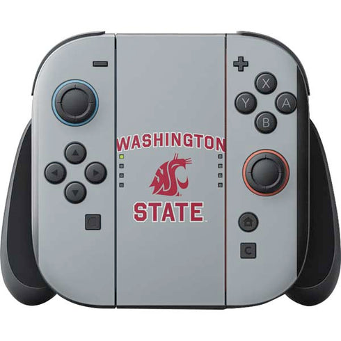 Washington State University Logo Nintendo Switch 2 (2025) with Joy-Con Skin