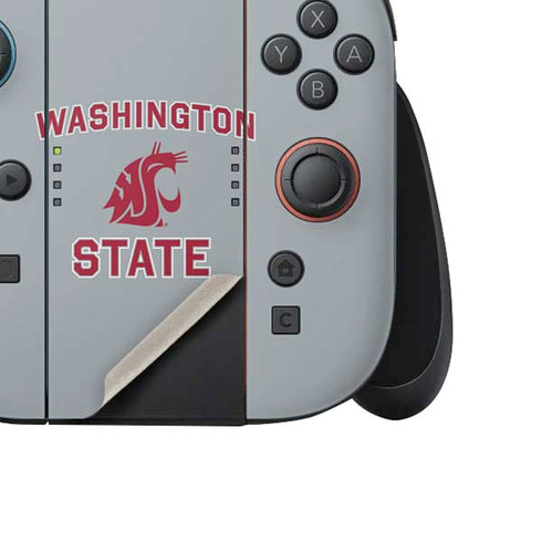 Washington State University Logo Nintendo Switch 2 (2025) Joy-Con Controller Skin