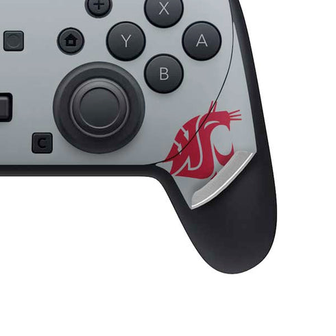 Washington State University Logo Nintendo Switch 2 (2025) Pro Controller Skin