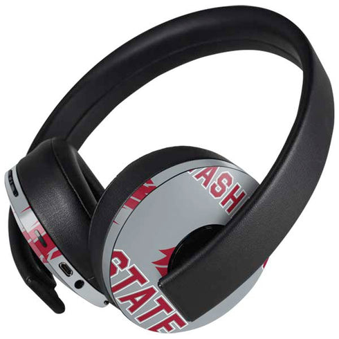 Washington State University Logo PlayStation 4 Gold Wireless Headset Skin