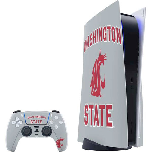 Washington State University Logo PlayStation PS5 Skins