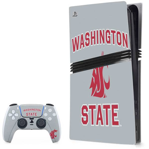 Washington State University Logo PS5 Pro Bundle Skin