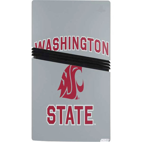 Washington State University Logo PS5 Pro Console Skin