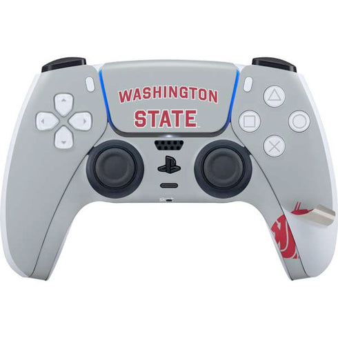 Washington State University Logo PS5 Pro Disk Bundle Skin