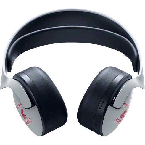 Washington State University Logo PULSE 3D Wireless Headset for PS5 Skin