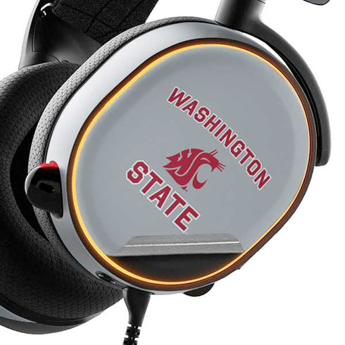 Washington State University Logo SteelSeries Arctis 3 Skin
