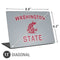 Washington State University Logo Universal Laptop 11in (8.8 x 6.2in) Skin