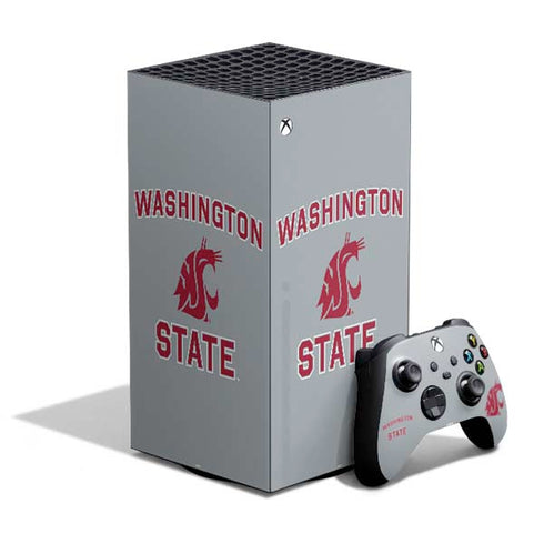 Washington State University Logo XBox Series X Digital Edition Bundle Skin