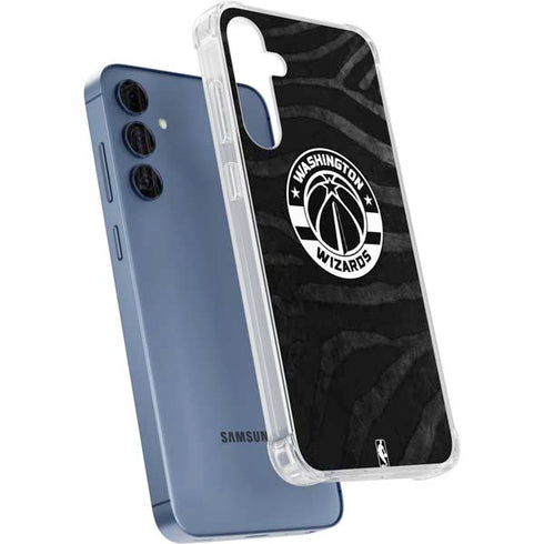 NBA Washington Wizards Animal Print Galaxy A55 5G Clear Case