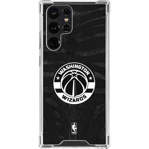 NBA Washington Wizards Animal Print Galaxy S23 Ultra Clear Case