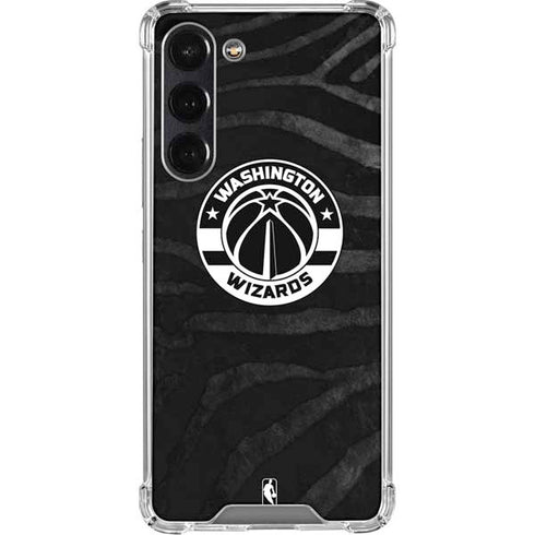 NBA Washington Wizards Animal Print Galaxy S24 FE Clear Case