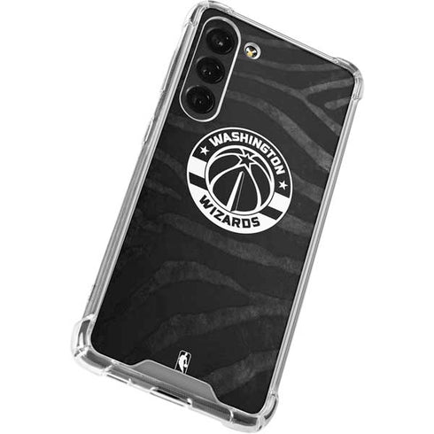 NBA Washington Wizards Animal Print Galaxy S24 FE Clear Case