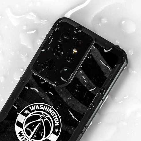 NBA Washington Wizards Animal Print Galaxy S24 Ultra Waterproof Case