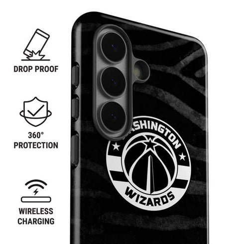 NBA Washington Wizards Animal Print Galaxy S26 Impact Case