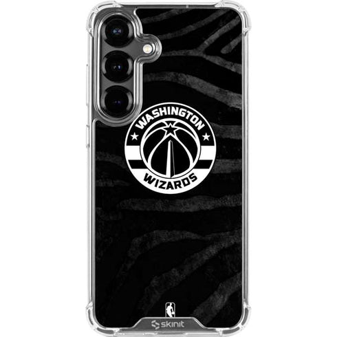 NBA Washington Wizards Animal Print Galaxy S26 Plus Clear Case