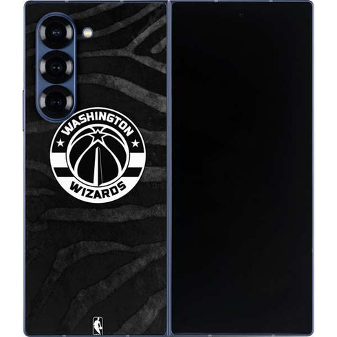 NBA Washington Wizards Animal Print Galaxy Z Fold6 Skin