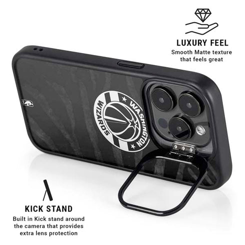 NBA Washington Wizards Animal Print iPhone 13 Pro Kickstand Case