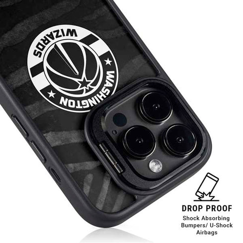 NBA Washington Wizards Animal Print iPhone 13 Pro Kickstand Case