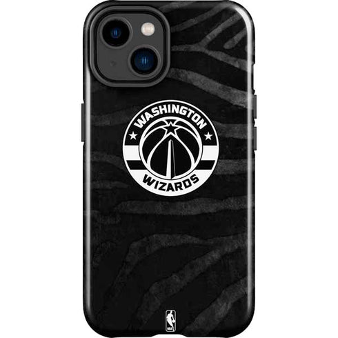 NBA Washington Wizards Animal Print iPhone 15 Impact Case