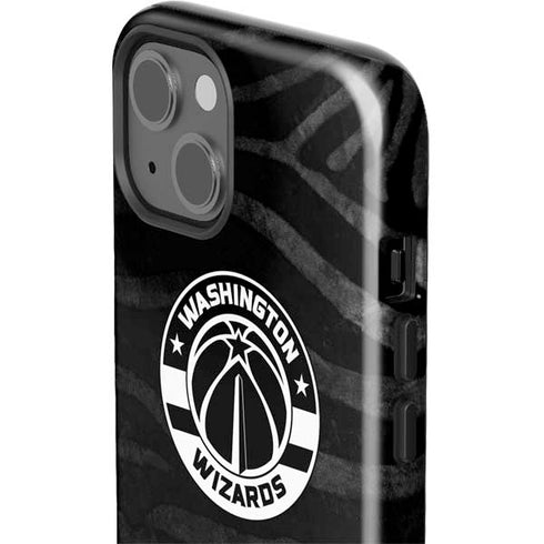 NBA Washington Wizards Animal Print iPhone 15 Impact Case