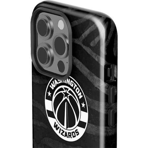 NBA Washington Wizards Animal Print iPhone 15 Pro Impact Case
