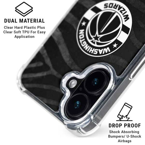 NBA Washington Wizards Animal Print iPhone 16 MagSafe Case